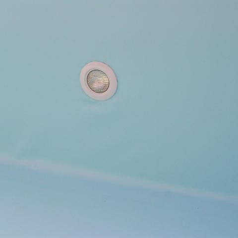 Pose du liner autour des spots