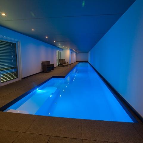 Couloir de nage, piscine d'exception