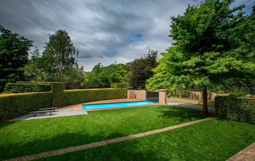 Couloir de nage extérieur, une utilisation sportive