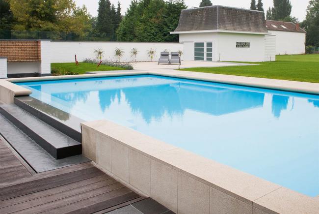 Récompense pour cette piscine à débordement